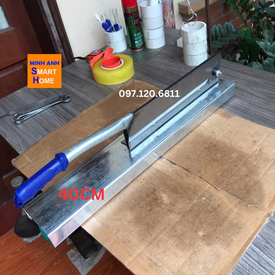 Hình ảnh dao cắt xương sườn, chân giò cỡ lưỡi dài 40cm