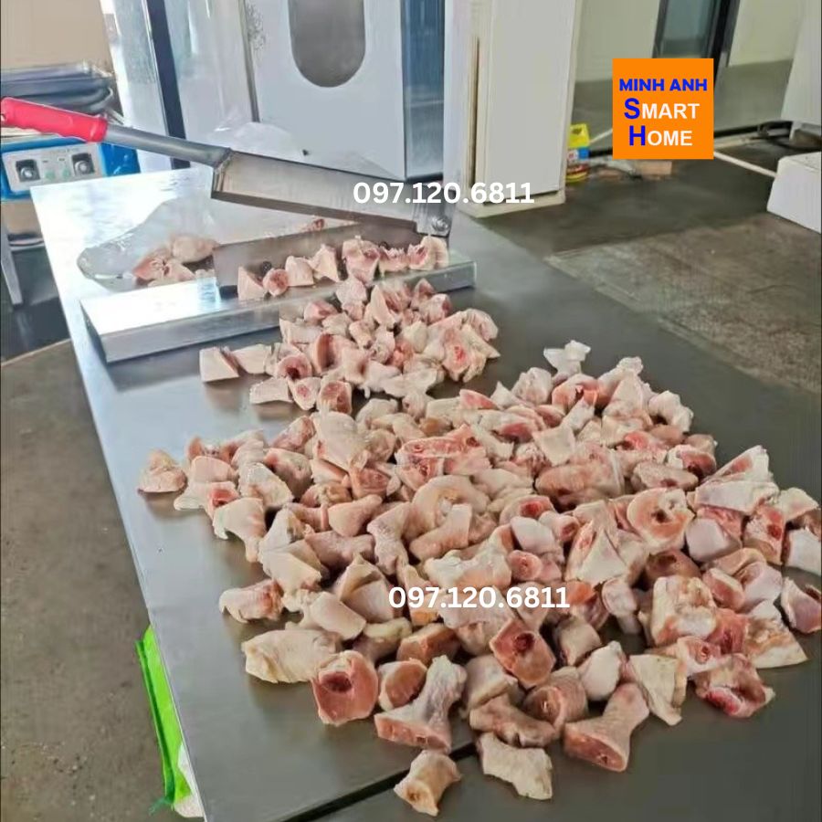 Dao cắt gà tươi sống, dao cắt gà đông lạnh