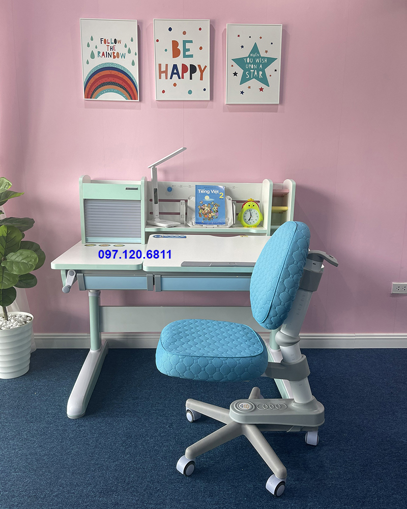 Bàn Học Chống Gù Chống Cận Cho Học Sinh 120cm M-120G - MẪU ĐÃ HẾT HÀNG