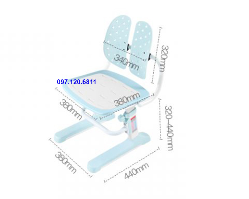 Bộ Bàn Ghế Chống Gù Trẻ Em Dài 100cm Mã JD-5100 Và Ghế MC-159