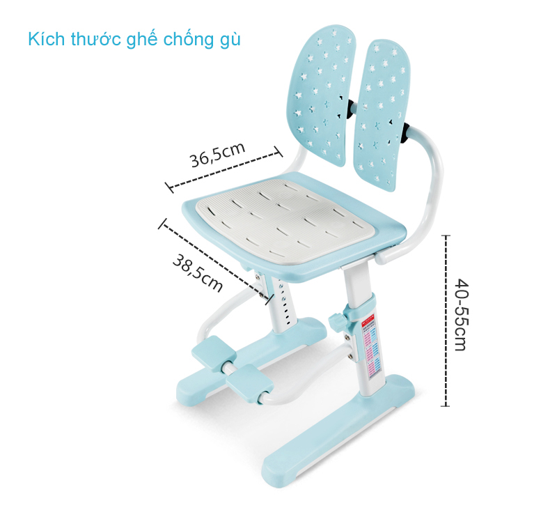 Bộ Bàn Ghế Chống Gù Trẻ Em Dài 100cm Mã JD-5100 Và Ghế MC-159