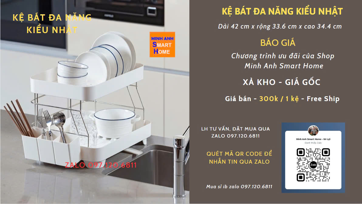 Kệ Trên Bồn Rửa Có Nắp Đậy