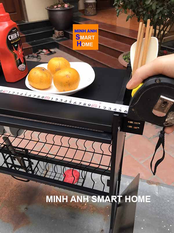 Kệ trên bồn rửa có nắp đậy - hình ảnh thực tế 2