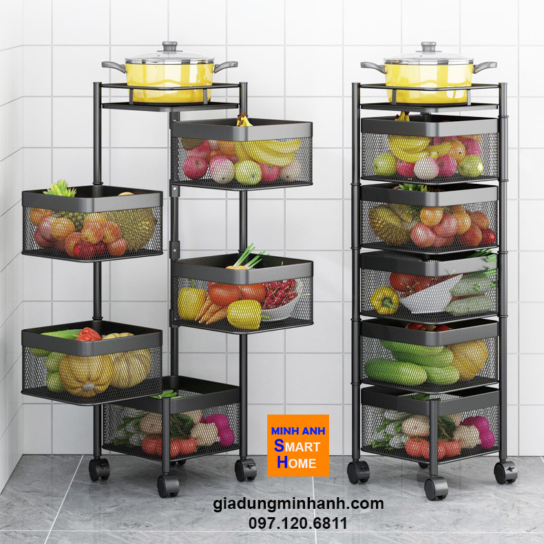 Đồ Gia Dụng Thông Minh - Mẫu Kệ Để Đồ Nhà Bếp Được Ưa Chuộng Nhất Hiện Nay