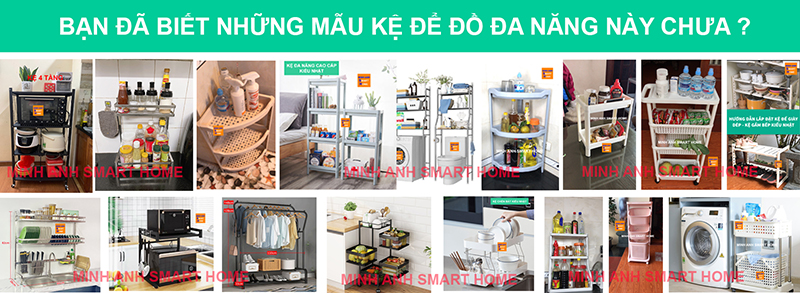 Tổng hợp các mẫu kệ để đồ đa năng thông minh 
