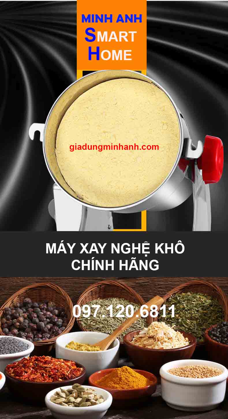 Máy xay nghệ khô chính hãng Seka