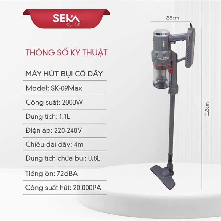 Thông tin chi tiết máy bút bụi cầm tay Seka