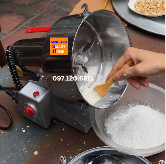 Lưu ý khi sử dụng máy xay bột khô 2500g