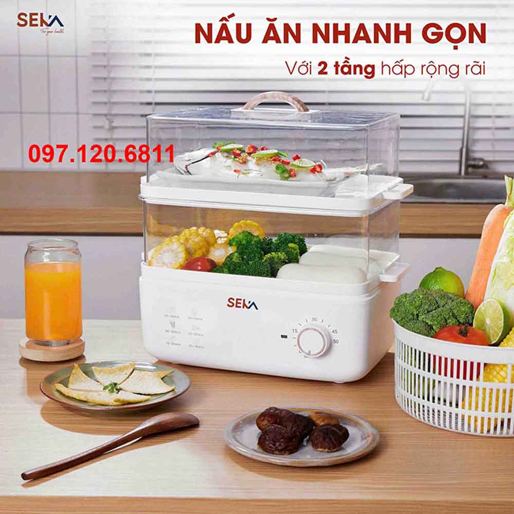 Nồi hấp điện 10 lít Seka